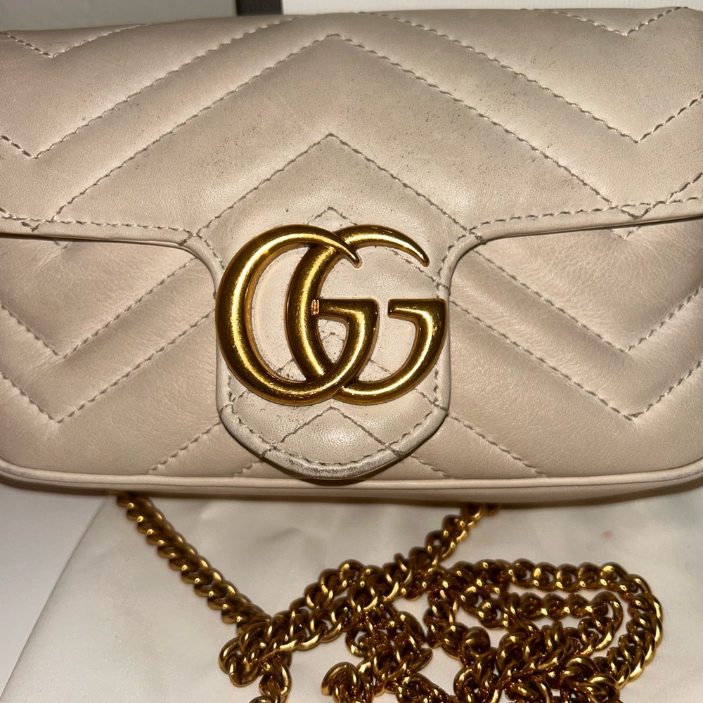 Gucci Marmont leather bag, box 2 dust bags - Picture 9 of 16